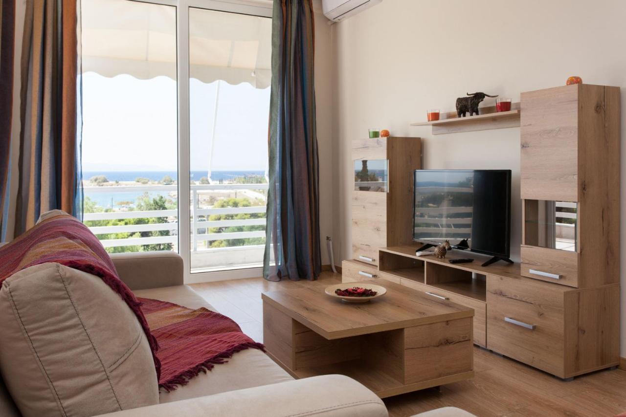 Modern Apt In Glyfada A Breath Away From The Sea - The View Aten Exteriör bild
