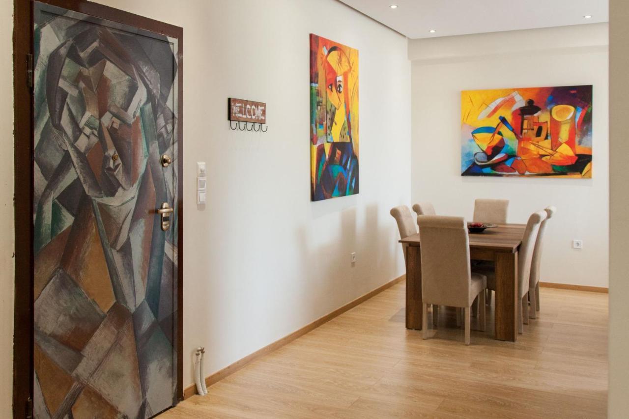 Modern Apt In Glyfada A Breath Away From The Sea - The View Aten Exteriör bild