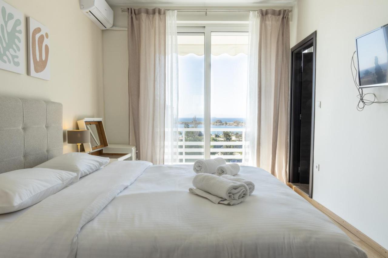 Modern Apt In Glyfada A Breath Away From The Sea - The View Aten Exteriör bild