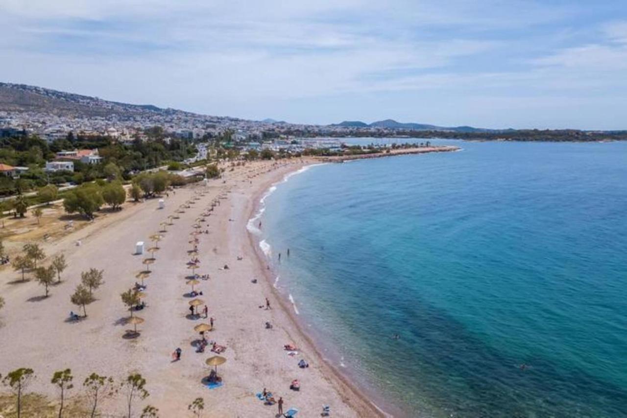 Modern Apt In Glyfada A Breath Away From The Sea - The View Aten Exteriör bild